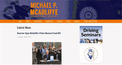 Desktop Screenshot of michaelmcauliffe.org