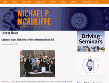 Tablet Screenshot of michaelmcauliffe.org